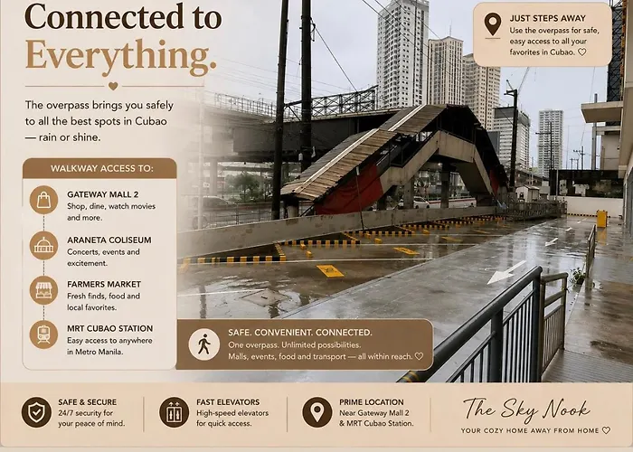 The Sky Nook At Urbandecatowers Cubao Apartment *